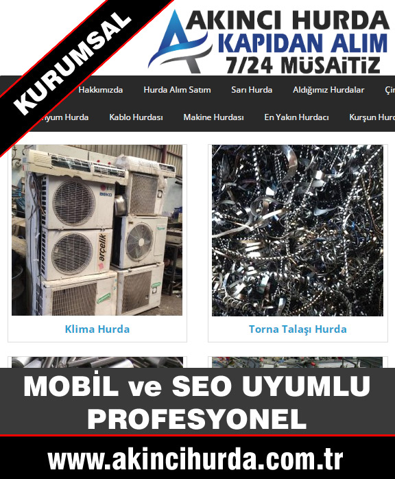 Hurdacı Web Tasarım Sitesi
