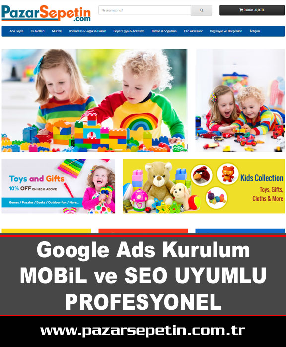 e-ticaret web tasarım